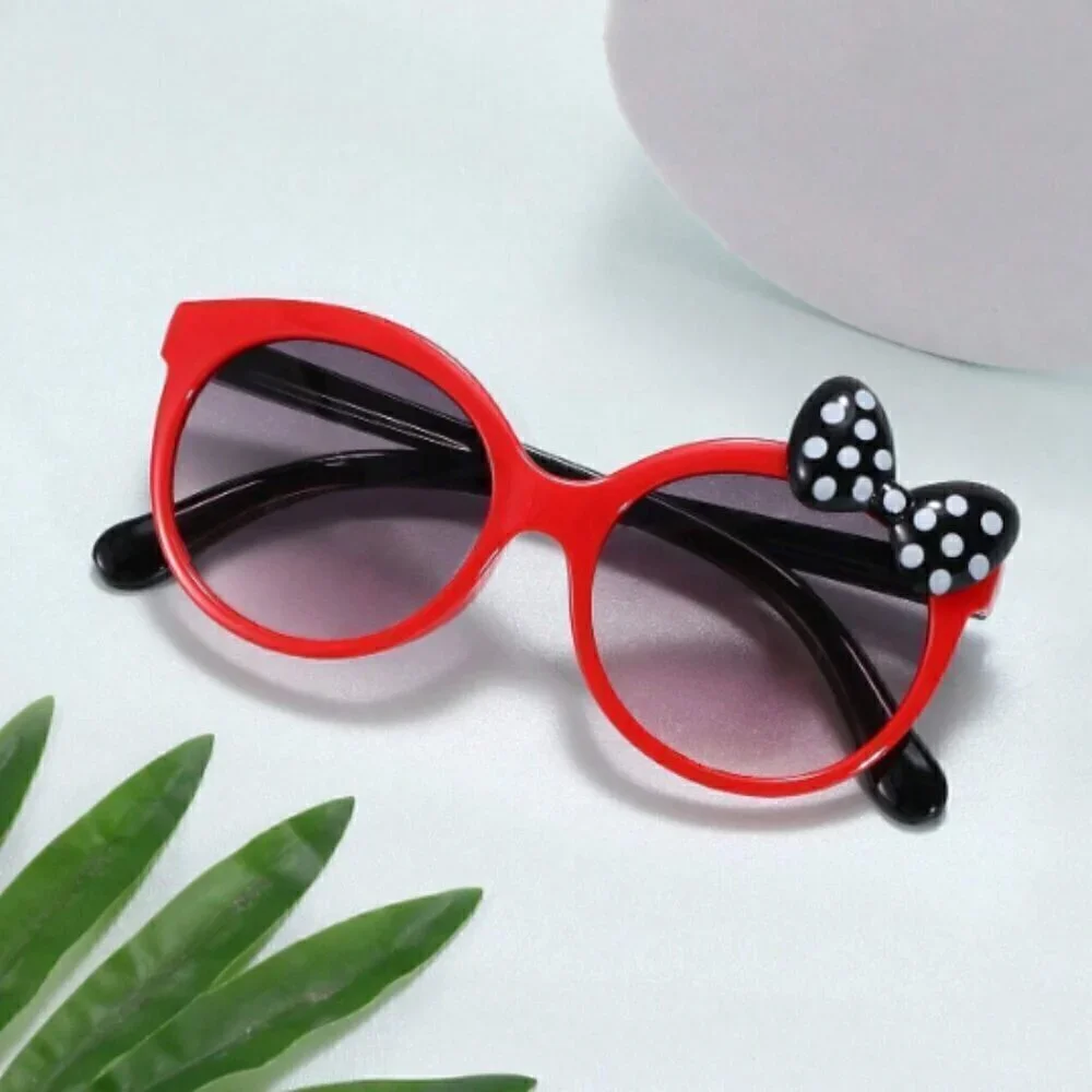 NWT Adorable Sweet Bow Decor Glasses for Little Girls- Minnie Mouse Inspired